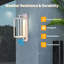 Ensemble de 2 appliques murales d'extérieur IP54-1151192863