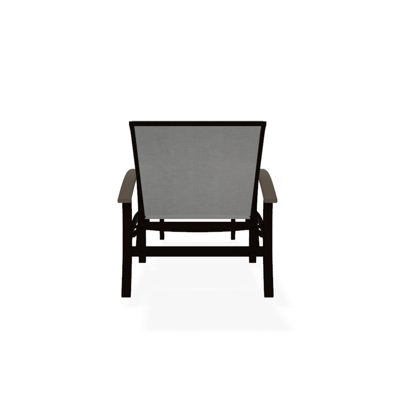 Askar Outdoor Rust-Resistant Metal Chaise Lounge, Desert P60, Alloy Sunbrella®, Textured Kona