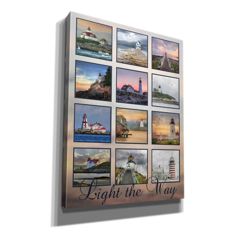 «Light The Way On» par Lori Deiter, H 16 po x l 12 po x P 0,75 po