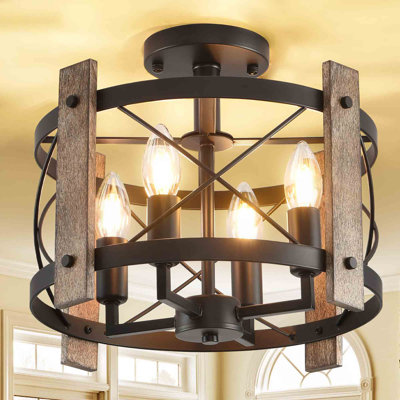Anginette Semi Flush Mount