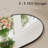 Arched Full Length Mirror with Stand, Full Body Mirror