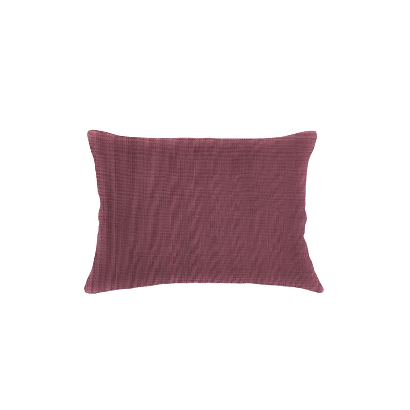 Linen Rectangle Pillow Cover & Insert, Maroon