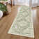 Large Floral Thick Border Washable Area Rug - Soft Cashmere Carpet for Living Room, Bedroom, or Office