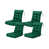 Invisible Green Polyester/Polyester Blend