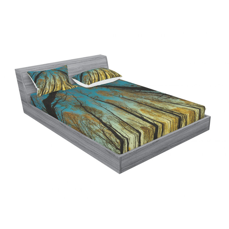 Ensemble de draps pastoraux, Ensemble de drap pour grand lit avec drap-housse