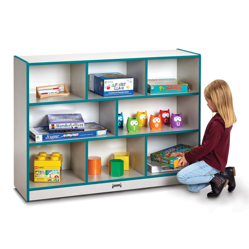 Rangement mobile Rainbow Accents, Bleu sarcelle