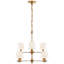 Sable 8 - Light Glass Chandelier-113015774-113101934