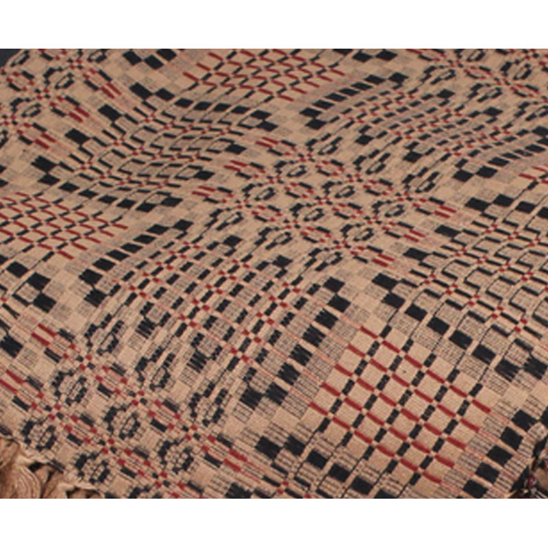 Jacquard Trenton afghan