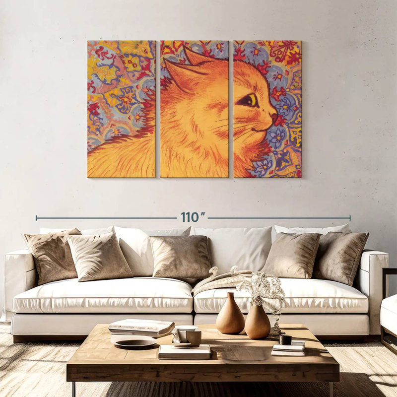 Profil de chat Brampt, H 48 po x l 74 po