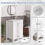  Meuble-lavabo simple 24 po avec plateau en céramique