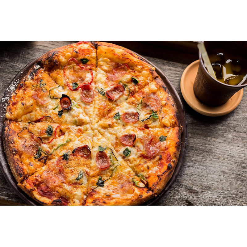KITCHENEUR Non-Stick Aluminium 33.5cm Pizza Pan