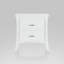 Table de chevet 2 tiroirs