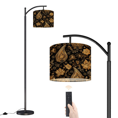 Lampe sur pied avec abat-jour réglable Arc