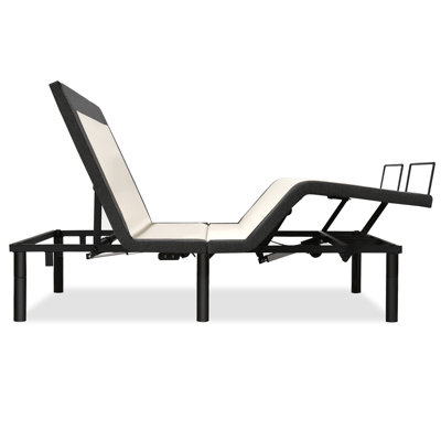 Massaging Adjustable Bed with Wireless Remote