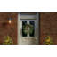 Faux Lighted Plastic 55cm Wreath