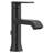 Matte black one-handle high arc bathroom faucet-113769173