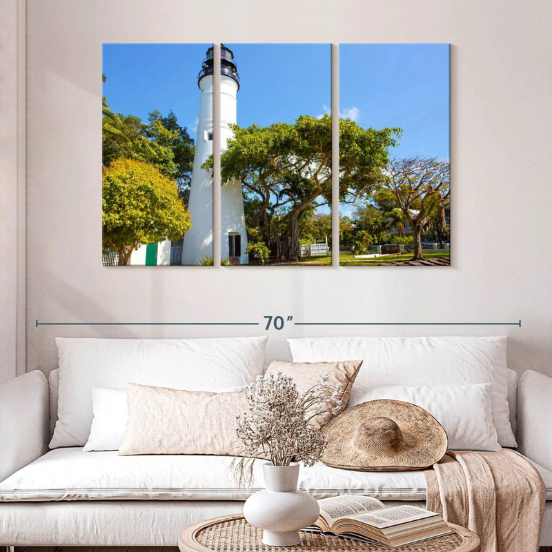 Phare de Sebbie Key West, H 32 po x l 50 po