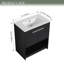 Meuble-lavabo autoportant 30 po avec lavabo en céramique, 2 portes à fermeture douce-1683984976-1683984978