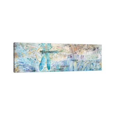 Against The Flow by Stephanie Law - Panoramic Painting on Canvas