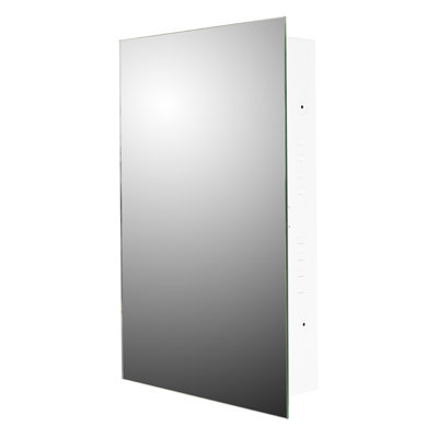 Armoire à pharmacie à 1 porte avec tablettes réglables Uriel