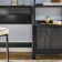 Jorah 3-Piece Transitional Writing Desk With 2 Narrow Bookcases