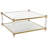 Brahm Glass Top Single Coffee Table-69021863