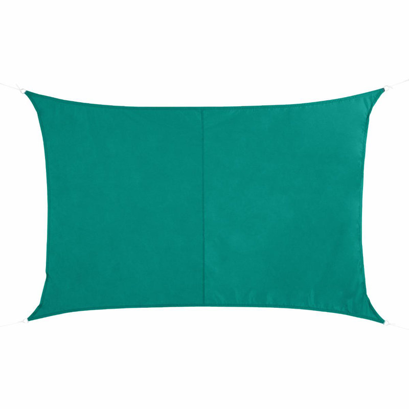 Phalangère 3m x 4m Rectangular Shade Sail, Emerald