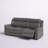 Andrew-James Upholstered 88'' Power Reclining Sofa