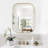 Trielle Rectangular Aluminum Framed Modern Bathroom Wall Mirror-149312858-149312857