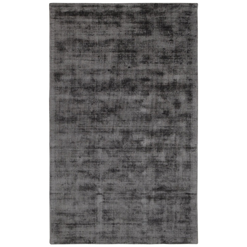 Viscose Washable Abstract Indoor Rug, Rectangle 2' x 3'