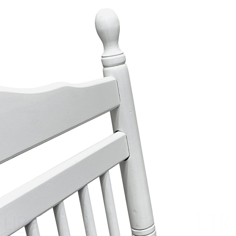 Fauteuil à bascule pour adulte Balcony Porch - Blanc, chaise, Blanc