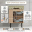 Ensemble de meuble-lavabo simple 21,6 po Nelligan-479115142