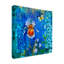 «Delphinium and Iris», impression sur toile tendue-27485519