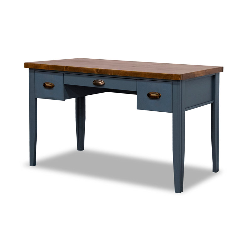 Bureau 53 po, aucun assemblage requis, Bleu