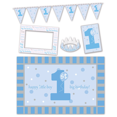 Ensemble 5 pièces pour la décoration de 1re anniversaire