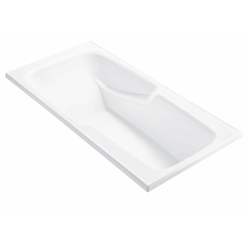 Wyndham 4 DoloMatte 71" x 36" Drop in Soaking Solid Surface Bathtub