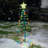 2 ft. Merrylite Solar LED Pre-Lit Outdoor Christmas Tree - Holiday Decor Stake Light-2067033120