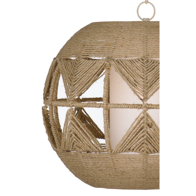 Luminaire suspendu sphère 1 lumière Johnie