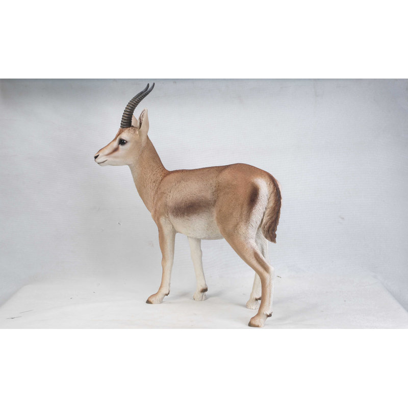 Statue de gazelle