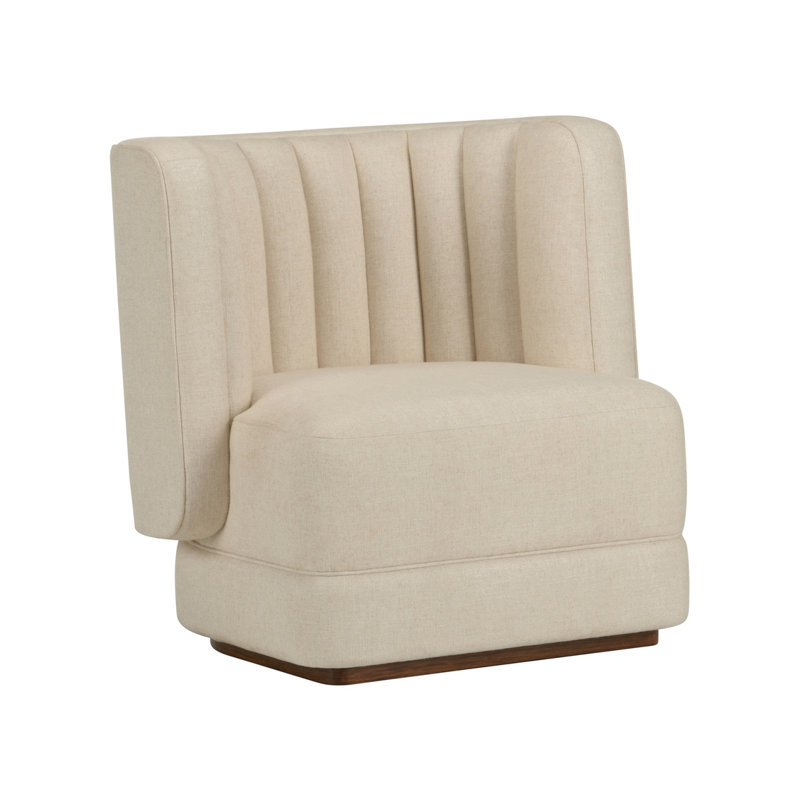 Piano Swivel Barrel Chair
