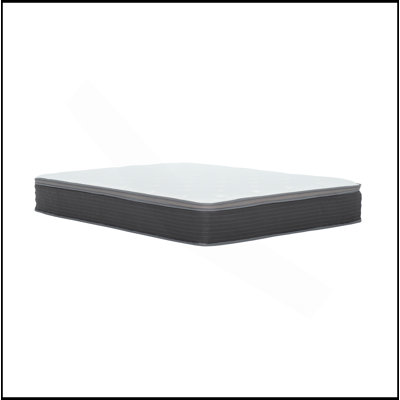Hybrid Mattress In A Box, Pocket Spring And Gel-Infused Memory Foam Mattress, Pressure Relief, Cooling Technology
