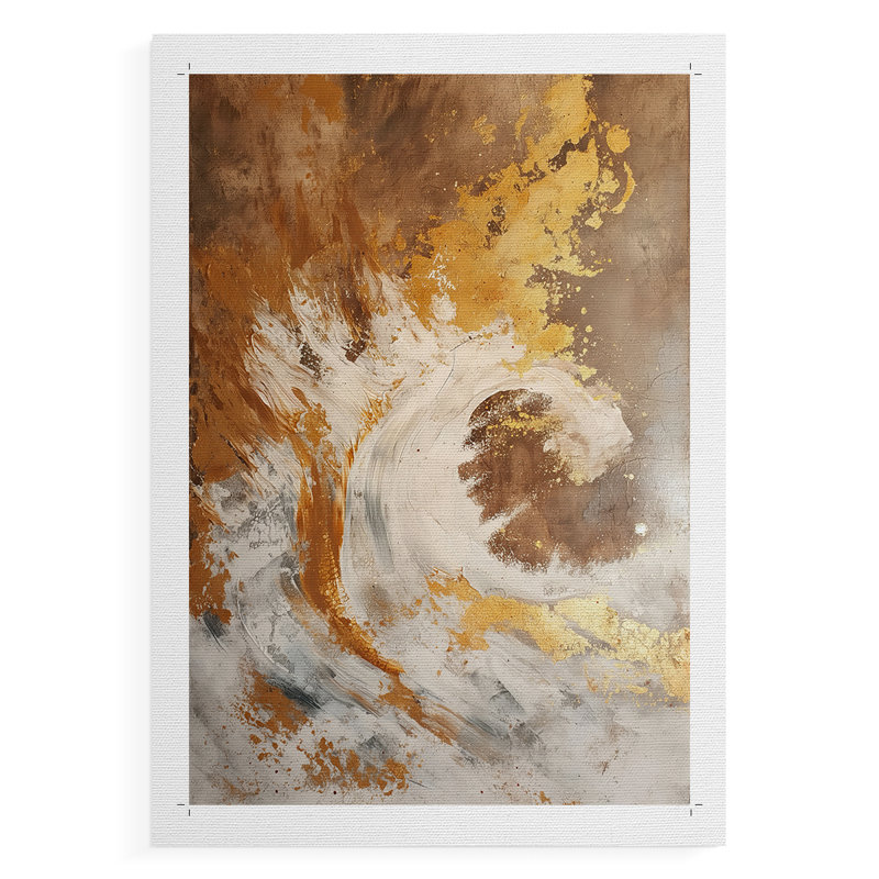 Série ABSTRACT CDXLII - Impression sur toile seulement - NON CADRE