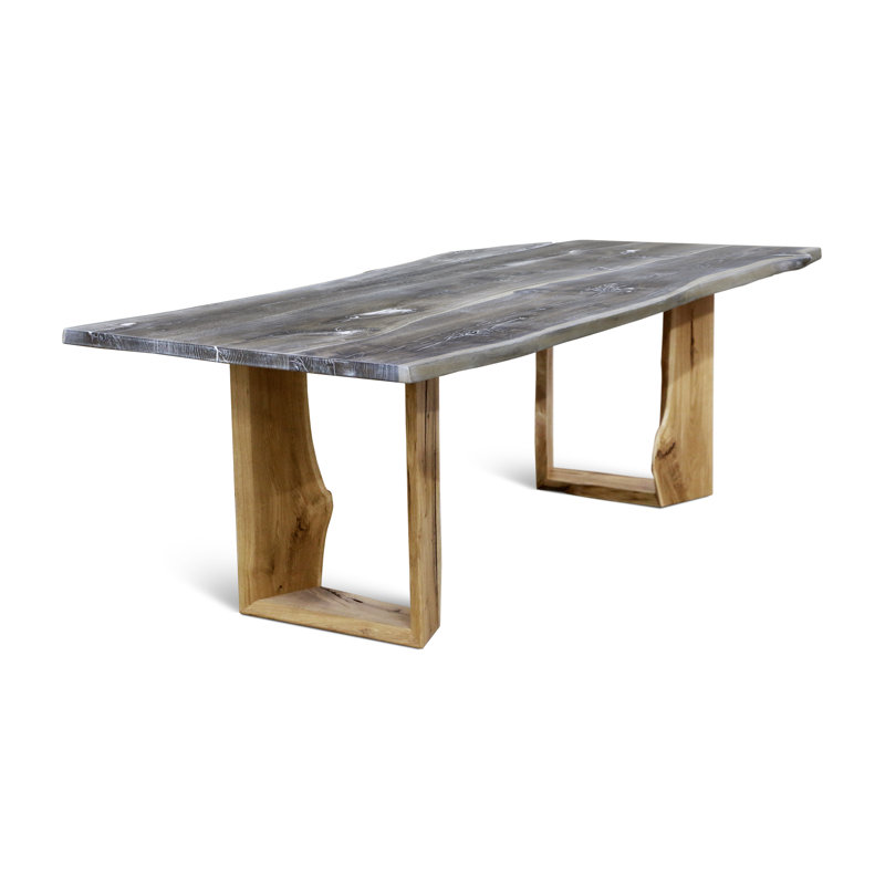 Merom Oak Solid Wood Dining Table