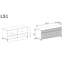 165cm W 2 - Drawer Chest of Drawers-1870741870