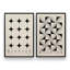 Ensemble de 2 impressions sur toile à motifs Bauhaus-970504907-970504886-947890437