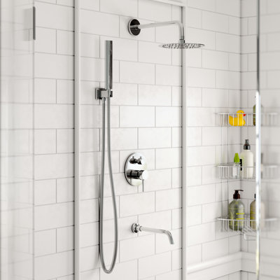 Bustillos Complete Shower System with Rough in-Valve