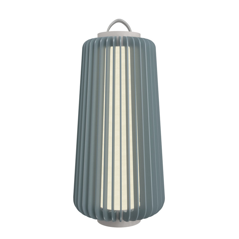 Stecche Di Legno Desk Table Lamp, 25.94" H x 12.87" W x 12.87" D, Sand