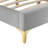 Sutton Performance Velvet Bed Frame-195014833-195014847