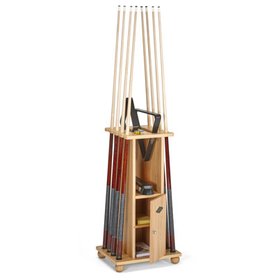 Heritage Floor Cue Rack Espresso