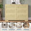 Commode en rotin 8 tiroirs